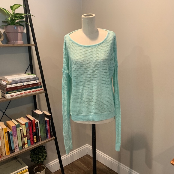 Seafoam Relaxed Sweater - Picture 2 of 4